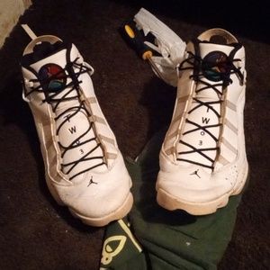 TW03 Air Jordan's (Colorway ; Colorway. White/Black-White-Grey Fog)